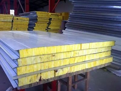 玻璃棉瓦楞夹芯板